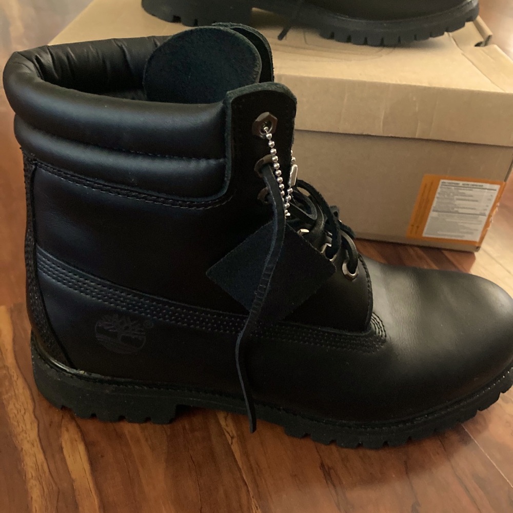 Men’s black hommes timberland boots